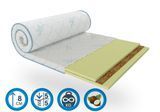 Мини-матрас (топер) Sleep&Fly mini Flex Kokos жаккард 70x190