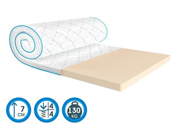 Мини-матрас (топер) Sleep&Fly mini Super Memo жаккард 70x190