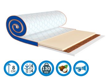 Мініматрац (топер) Sleep&Fly mini Memo 2в1 Kokos стрейч 70x190