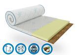 Мініматрац (топер) Sleep&Fly mini Flex 2в1 Kokos жаккард 70x190