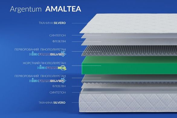 Ортопедичний матрац Noble Argentum Amaltea - Аргентум Амалтея 80x190