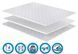 Ортопедичний матрац Topper-futon 1 - Топер-футон 1 жакард 145x180