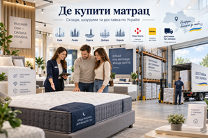 Де купити ортопедичний матрац в Україні: склади, шоуруми та доставка