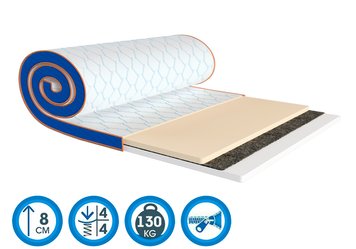 Мини-матрас (топер) Sleep&Fly mini Memo 2в1 Flex стрейч 70x190