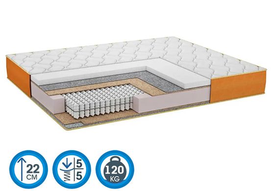 Ортопедический матрас Simpler Sweet Double Cocos - Симплер Свит Дабл Кокос 70x190